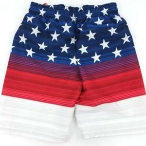 Boys Shorts Usa Flag Nwt Medium 